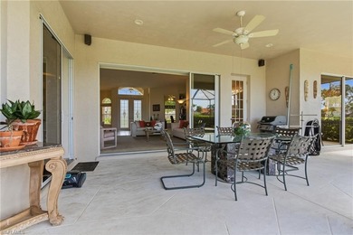 Enjoy beautiful sunsets by the pool in one of the cleanest and on Spanish Wells Golf and Country Club in Florida - for sale on GolfHomes.com, golf home, golf lot
