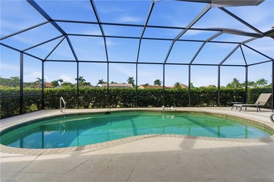 Enjoy beautiful sunsets by the pool in one of the cleanest and on Spanish Wells Golf and Country Club in Florida - for sale on GolfHomes.com, golf home, golf lot