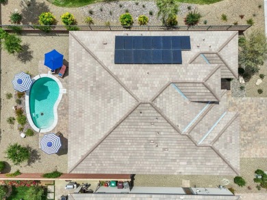 Welcome to elevated desert living in this stunning Excite plan on Plantation Golf Club in California - for sale on GolfHomes.com, golf home, golf lot