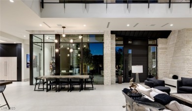 Architectural desert modern masterpiece set back from the street on The Summit Club in Nevada - for sale on GolfHomes.com, golf home, golf lot