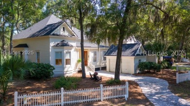 Charming and move-in ready, this 5BR/3BA Golf Cottage in Haig on Haig Point Golf Club in South Carolina - for sale on GolfHomes.com, golf home, golf lot