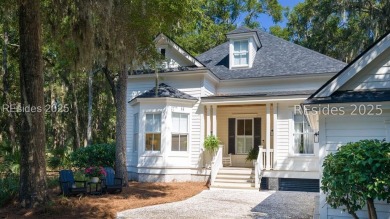 Charming and move-in ready, this 5BR/3BA Golf Cottage in Haig on Haig Point Golf Club in South Carolina - for sale on GolfHomes.com, golf home, golf lot