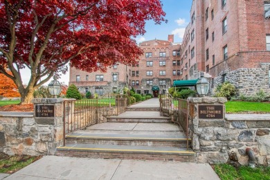 Beautiful and bright one bedroom coop with views of golf course on Pelham Country Club in New York - for sale on GolfHomes.com, golf home, golf lot