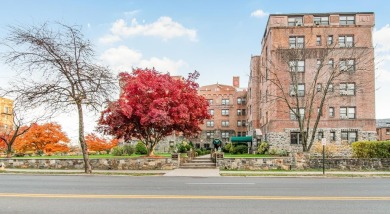 Beautiful and bright one bedroom coop with views of golf course on Pelham Country Club in New York - for sale on GolfHomes.com, golf home, golf lot