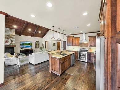 Custom-built and perfectly positioned on Hole #6 of the renowned on Rayburn Country Club in Texas - for sale on GolfHomes.com, golf home, golf lot