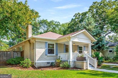 This 3-bedroom, 2-bath brick bungalow blends timeless character on College Park Municipal Golf Course in Georgia - for sale on GolfHomes.com, golf home, golf lot
