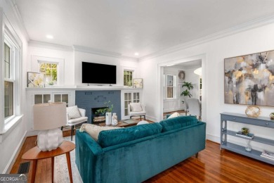 This 3-bedroom, 2-bath brick bungalow blends timeless character on College Park Municipal Golf Course in Georgia - for sale on GolfHomes.com, golf home, golf lot
