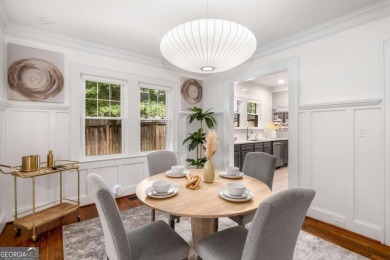 This 3-bedroom, 2-bath brick bungalow blends timeless character on College Park Municipal Golf Course in Georgia - for sale on GolfHomes.com, golf home, golf lot