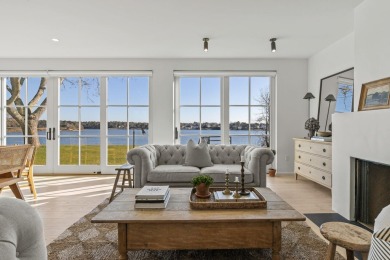 This stunning property is amazing! With a dock right outside on Bass River Golf Course in Massachusetts - for sale on GolfHomes.com, golf home, golf lot