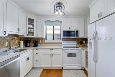 Beachfront resort! This fully furnished villa with great views on Palmetto Dunes Golf Course and Resort in South Carolina - for sale on GolfHomes.com, golf home, golf lot