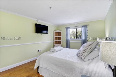 Beachfront resort! This fully furnished villa with great views on Palmetto Dunes Golf Course and Resort in South Carolina - for sale on GolfHomes.com, golf home, golf lot