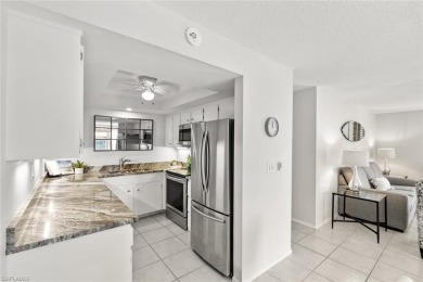 This charming 2 bedroom, 2 bath waterfront residence offers on The Glades Golf and Country Club in Florida - for sale on GolfHomes.com, golf home, golf lot