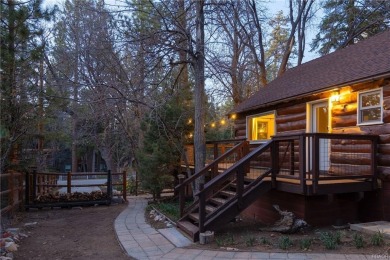 Embrace nature's beauty in this authentic log cabin, boasting on Big Bear Mountain Ski and Golf Resort in California - for sale on GolfHomes.com, golf home, golf lot