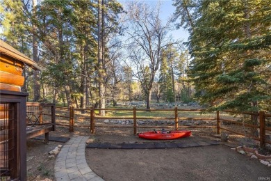 Embrace nature's beauty in this authentic log cabin, boasting on Big Bear Mountain Ski and Golf Resort in California - for sale on GolfHomes.com, golf home, golf lot