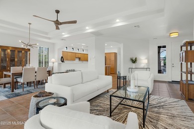 Gorgeous, upgraded Cimarron floorplan w/Casita, mountain views + on Saddlebrooke Golf Course in Arizona - for sale on GolfHomes.com, golf home, golf lot