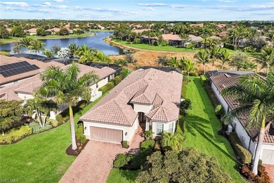 Discover a rarely available Lazio model, boasting stunning long on The Rookery At Marco in Florida - for sale on GolfHomes.com, golf home, golf lot