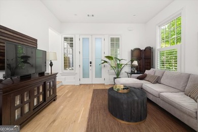 Built in 2019, this meticulously maintained 2-bedroom, 2.5-bath on Candler Park Golf Course in Georgia - for sale on GolfHomes.com, golf home, golf lot