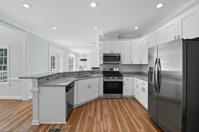 BRAND NEW KITCHEN with Updated Cabinets, Granite Countertops, & on Riverfront Golf Club in Virginia - for sale on GolfHomes.com, golf home, golf lot