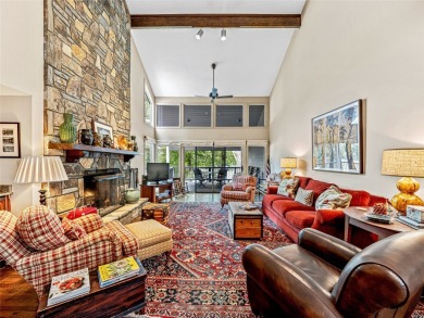 Just 26 paces to the croquet pitch, 52 to Court 1, a breezy on Lake Toxaway Country Club in North Carolina - for sale on GolfHomes.com, golf home, golf lot