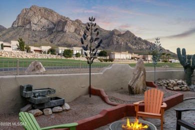 Discover Southwestern elegance! This stunning 2-bedroom, 2-bath on Pusch Ridge Golf Course in Arizona - for sale on GolfHomes.com, golf home, golf lot