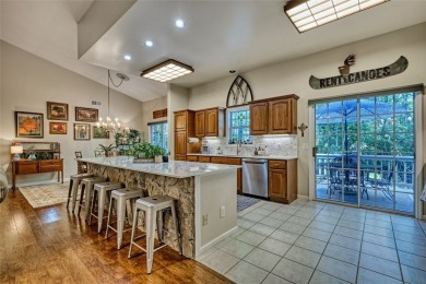 Lovely one story home with a beautiful level yard with mature on Wildcat Cliffs Country Club in North Carolina - for sale on GolfHomes.com, golf home, golf lot