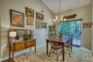 Lovely one story home with a beautiful level yard with mature on Wildcat Cliffs Country Club in North Carolina - for sale on GolfHomes.com, golf home, golf lot