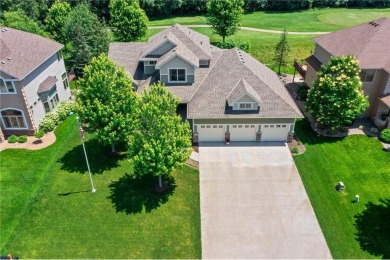 Stunning custom-built 2-story home nestled on the 13th hole of on Riverwood National in Minnesota - for sale on GolfHomes.com, golf home, golf lot