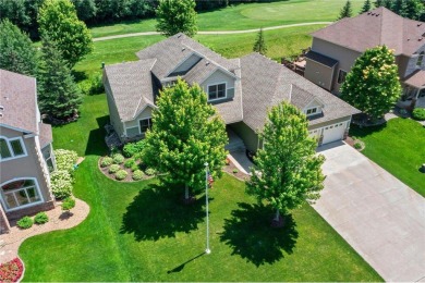 Stunning custom-built 2-story home nestled on the 13th hole of on Riverwood National in Minnesota - for sale on GolfHomes.com, golf home, golf lot