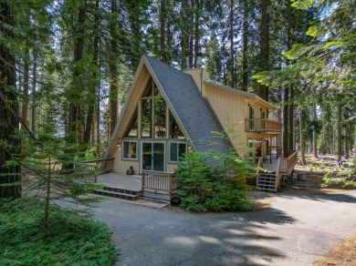 Escape to your dream mountain retreat! This spacious modified on Sequoia Woods Country Club in California - for sale on GolfHomes.com, golf home, golf lot