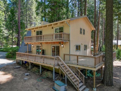 Escape to your dream mountain retreat! This spacious modified on Sequoia Woods Country Club in California - for sale on GolfHomes.com, golf home, golf lot