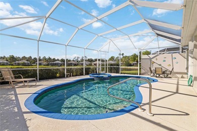 Welcome home. Relax and unwind in your private pool and spa on Rosedale Golf and Tennis Club in Florida - for sale on GolfHomes.com, golf home, golf lot