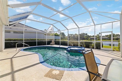Welcome home. Relax and unwind in your private pool and spa on Rosedale Golf and Tennis Club in Florida - for sale on GolfHomes.com, golf home, golf lot