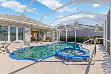 Welcome home. Relax and unwind in your private pool and spa on Rosedale Golf and Tennis Club in Florida - for sale on GolfHomes.com, golf home, golf lot