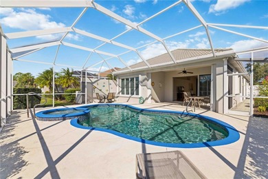 Welcome home. Relax and unwind in your private pool and spa on Rosedale Golf and Tennis Club in Florida - for sale on GolfHomes.com, golf home, golf lot