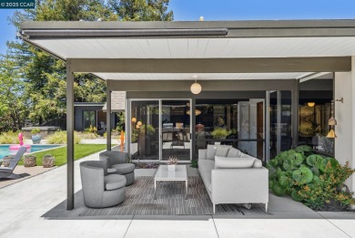 Welcome to 413 Pazzi Road! A rare and stunning Super Eichler in on Boundary Oak Golf Course in California - for sale on GolfHomes.com, golf home, golf lot