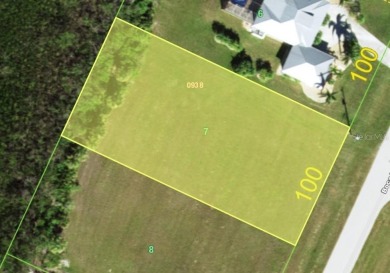 Never ending privacy to the rear of this large building lot on Burnt Store Golf Club in Florida - for sale on GolfHomes.com, golf home, golf lot