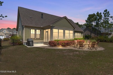 Welcome to this stunning, nearly-new home nestled in the on Members Club At St. James Plantation in North Carolina - for sale on GolfHomes.com, golf home, golf lot