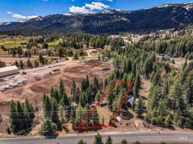 Level building lot bordering Tamarack land with direct access to on Osprey Meadows at Tamarack Resort in Idaho - for sale on GolfHomes.com, golf home, golf lot