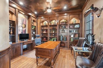 Behind the private gates of Germay Court, this Kevin Hughes on Chenal Country Club - Bear Den Mountain in Arkansas - for sale on GolfHomes.com, golf home, golf lot