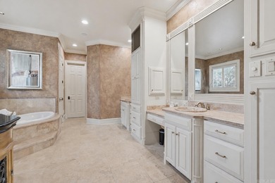 Behind the private gates of Germay Court, this Kevin Hughes on Chenal Country Club - Bear Den Mountain in Arkansas - for sale on GolfHomes.com, golf home, golf lot