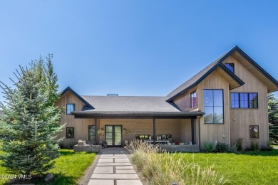 Discover this captivating modern farmhouse design located in the on Eagle Ranch in Colorado - for sale on GolfHomes.com, golf home, golf lot