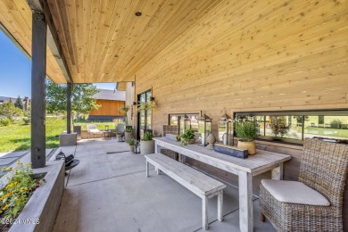 Discover this captivating modern farmhouse design located in the on Eagle Ranch in Colorado - for sale on GolfHomes.com, golf home, golf lot