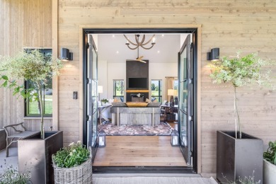 Discover this captivating modern farmhouse design located in the on Eagle Ranch in Colorado - for sale on GolfHomes.com, golf home, golf lot