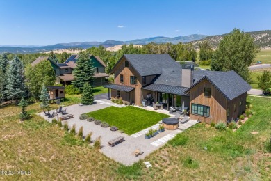 Discover this captivating modern farmhouse design located in the on Eagle Ranch in Colorado - for sale on GolfHomes.com, golf home, golf lot