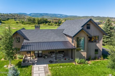 Discover this captivating modern farmhouse design located in the on Eagle Ranch in Colorado - for sale on GolfHomes.com, golf home, golf lot