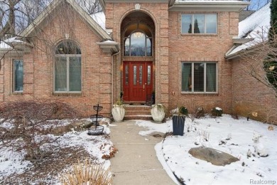 Location, location, location! This five-bedroom, four-full-bath on Prestwick Village Golf Club in Michigan - for sale on GolfHomes.com, golf home, golf lot