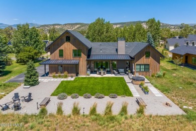 Discover this captivating modern farmhouse design located in the on Eagle Ranch in Colorado - for sale on GolfHomes.com, golf home, golf lot