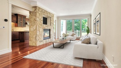 This exquisite two-bedroom townhouse is nestled within a on The Country Club At New Seabury in Massachusetts - for sale on GolfHomes.com, golf home, golf lot