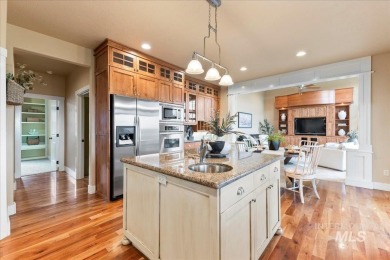 Motivated sellers! This stunning 5-bedroom, 2.5-bathroom custom on Hunters Point Golf Club in Idaho - for sale on GolfHomes.com, golf home, golf lot