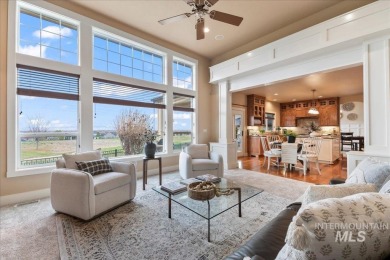 Motivated sellers! This stunning 5-bedroom, 2.5-bathroom custom on Hunters Point Golf Club in Idaho - for sale on GolfHomes.com, golf home, golf lot